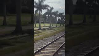 Riding Floridas New HighSpeed Train to Miami [upl. by Kcirderf]