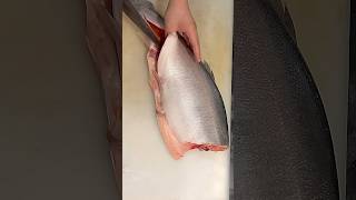 Fillet A Whole Salmon salmon fish cuttingskills [upl. by Barnie110]