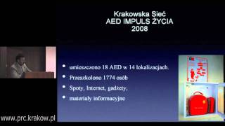 3a Powszechny dostęp do defibrylacji oraz wstępne wyniki programu EuReCa w Małopolsce czI [upl. by Ybur283]