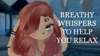 ASMR  BREATHY WHISPERS for RELAXATION Just audio this time Whisper Ramble Guided relaxation [upl. by Kcirederf]