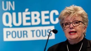 Quebec Cultural Communities Minister Diane De Courcy and quotPastagatequot [upl. by Bloch]