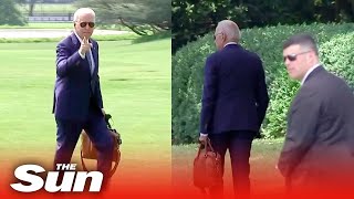 Bumbling Biden ‘gets lost’ on way to White House after ignoring Secret Service agent [upl. by Myca335]