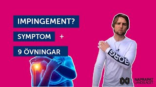 Impingement Symptom Och 9 Övningar Som Hjälper Dig [upl. by Ellebasi]