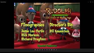 Rudolph the RedNosed Reindeer and the Island of Misfit Toys DVD Menu Walkthrough RARE [upl. by Ik544]