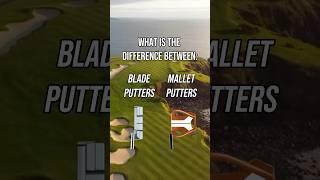 Blade putters VS Mallet Putters  what is the difference ⛳️ [upl. by Nomor]