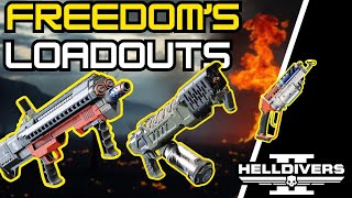 Top Tier Freedoms Flame Loadouts  Helldivers 2 [upl. by Innis221]