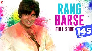 Rang Barse Song  Holi Song  Silsila  Amitabh Bachchan Rekha Sanjeev Jaya  रंग बरसे  होली गीत [upl. by Utham]