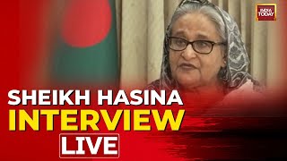 Sheikh Hasina Interview LIVE  Bangladesh PM Speaks Ahead Of India Visit [upl. by Adnawuj]