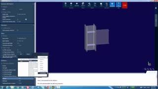 Connection Design within STAADPro [upl. by Cohe]
