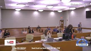 Okaloosa Court TV October 28 2024 AFTERNOON Session [upl. by Houston]