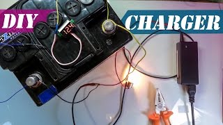 How to Charge 12V Car Battery with 19V Laptop charger  DIY Car Battery Charger [upl. by Dougald]