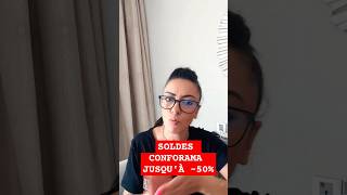 SOLDES CONFORAMA JUSQUÀ 50 💥😱 conforama sale soldes home homedecor omg [upl. by Fleeman]