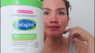 CETAPHIL MOISTURIZING CREAM  VERY DRY AND DRYSENSITIVE SKIN [upl. by Nahshon381]