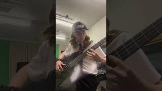 Orion  Metallica Bas melody part Blummen love playing this 🤘metallica [upl. by Valdas]