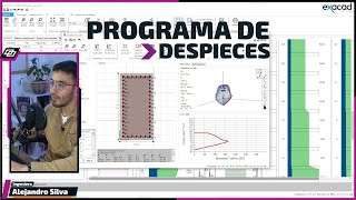 Programa de despieces de concreto reforzado  Exacad [upl. by Seda]