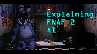 Explaining how the FNAF 2 AI System Works  Game Dissecting [upl. by Treblih]