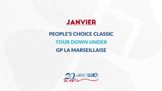 Programme de courses Equipe FDJ  Janvier 2017 [upl. by Sirtimed158]