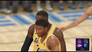 NBA 2K24 Full Gameplay LAKERS vs GRIZZLIES  NBA 2K24 PS4 Simulation [upl. by Damian123]