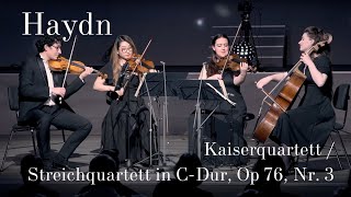 Haydn KaiserquartettStreichquartett in CDur Op 76 Nr 3 Quatuor Akos [upl. by Moll]