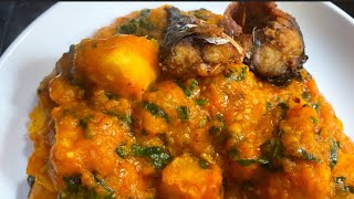 Nigerian Yam Porridge  ASARO Recipe  yam pottage Recipe [upl. by Codee80]