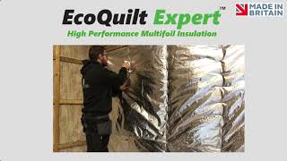 EcoQuilt Expert  6 Layer High Performance Multifoil Insulation [upl. by Dranal]