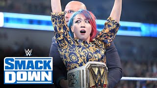 Asuka presented with new WWE Womens Championship [upl. by Attezi919]