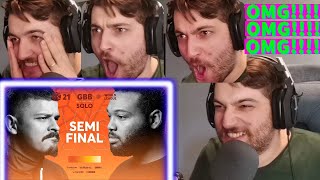 Colaps 🇫🇷 vs King Inertia 🇺🇸  GBB 2021  Semi Final REACTION [upl. by Clementina]