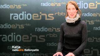 radioeins Ballonpatin Katja  25 Jahre Mauerfall [upl. by Girovard]