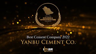 Yanbu Cement Co Wins Best Cement Company Award 2022 [upl. by Ydnal]