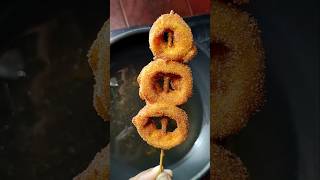 Onion Ring Lollipop 🍡shorts onionrings viralshorts trendingshorts [upl. by Imoen]