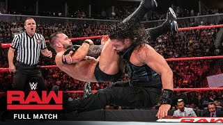 FULL MATCH Roman Reigns vs Finn Bálor – Universal Title Match Raw August 20 2018 [upl. by Ahrendt]