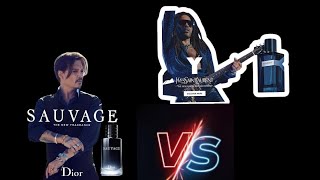 DIOR SAUVAGE EDT VS Y YVES SAINT LAURENT EDP PRIMER VERSUS [upl. by Aihcsrop]