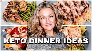 KETO DINNER IDEAS  WHATS FOR DINNER ON KETO  EASY KETO RECIPES  Suz and The Crew [upl. by Eilssel]