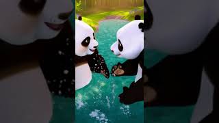 Panda Song  The Sweetest Moments With Mommy and Baby Panda [upl. by Anitnatsnok816]