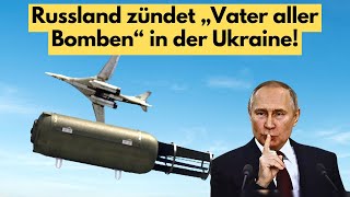 RUSSLAND entfesselt die mächtigste nichtnukleare Waffe gegen die UKRAINE [upl. by Jacquenetta78]