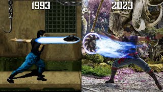 Kung Lao quotHat Throwquot Evolution  Mortal Kombat 212 19932023 4K [upl. by Anna-Diane]