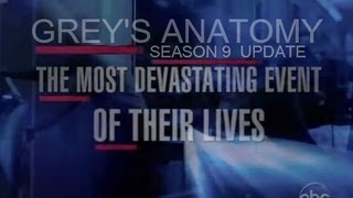 Greys Anatomy Season 9 UPDATE 9212012 [upl. by Bamberger]