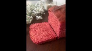 Pink Beet Brioche Loaf that is quotLight amp Fluffyquot like a cloud [upl. by Felicity730]