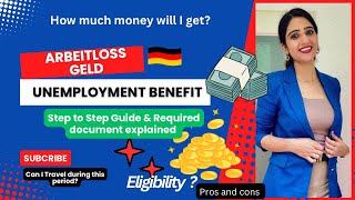 Unemployment Benefits in Germany 🇩🇪Arbeitslosengeld Process  Steps amp Required Documents Explained [upl. by Strohl]