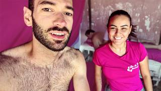 Full Body Massage on Praia do Futuro 🏖️ – Fortaleza 🇧🇷 [upl. by Yerffe226]