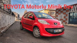 En Az Yakan Benzinli  Peugeot 107 10 VVTİ Otomatik Inceleme Test [upl. by Nnylsaj838]