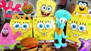 THE SPONGEBOB SQUAREPANTS HAPPY MEAL [upl. by Asseram]