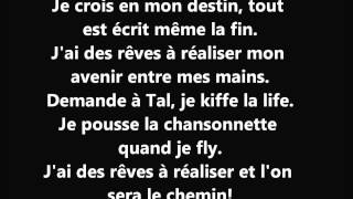 Tal feat LAlgerino  Le Sens De La Vie paroles lyrics [upl. by Ziwot]