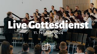 Gottesdienst Ein Brief Christi  FECG Cloppenburg  11022024 [upl. by Havens]