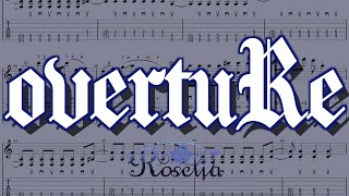 overtuRe  Roselia 【Guitar TAB】 [upl. by Erund]