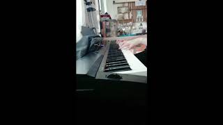 Amateur Piano Cover Konya Tsuki Mieru No Oka Ni By BzJ Drama  Beautiful Life [upl. by Leff731]