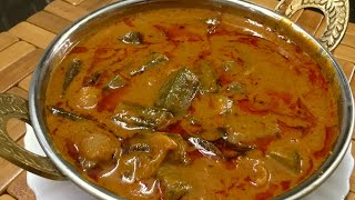 வெண்டைக்காய் புளிக்குழம்புVendaikai pulikulambuladiesfinger recipe intamilkarakulambupulikulambu [upl. by Nivlem]