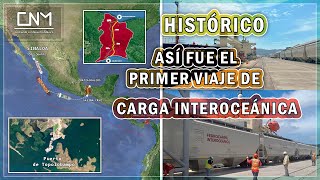 México da primer golpe al Canal de Panamá con su nueva ruta interoceánica en el Corredor del Istmo [upl. by Enilekaj]