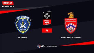 LIVE  SRI PAHANG FC vs KUALA LUMPUR CITY EXTENSION  PIALA MFL 2023 PMFL13 [upl. by Astrix]