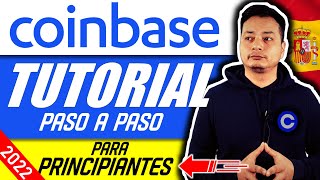 Tutorial de COINBASE en Español  Como usar Coinbase 2022  Guía completa de COINBASE 2022 [upl. by Caresse]